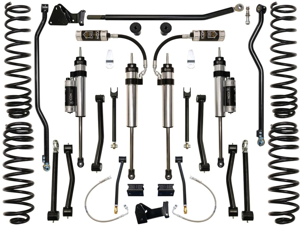 2007-18 Jeep JK Wrangler ICON, 4.5" Lift, Stage 4 Suspension System