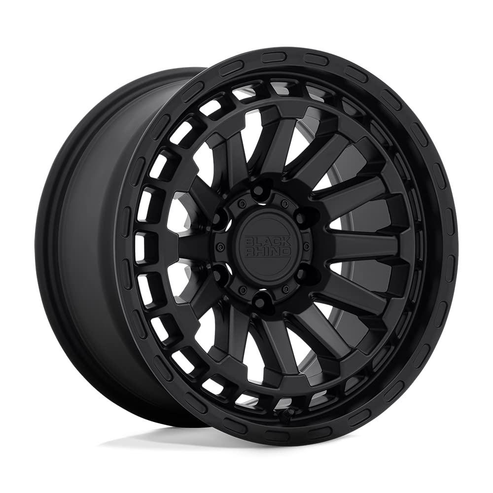 RAID Black Rhino Hard Alloys 17X8.5, 6X120, 4.75, 0mm MATTE BLACK - 1785RAD006120M67