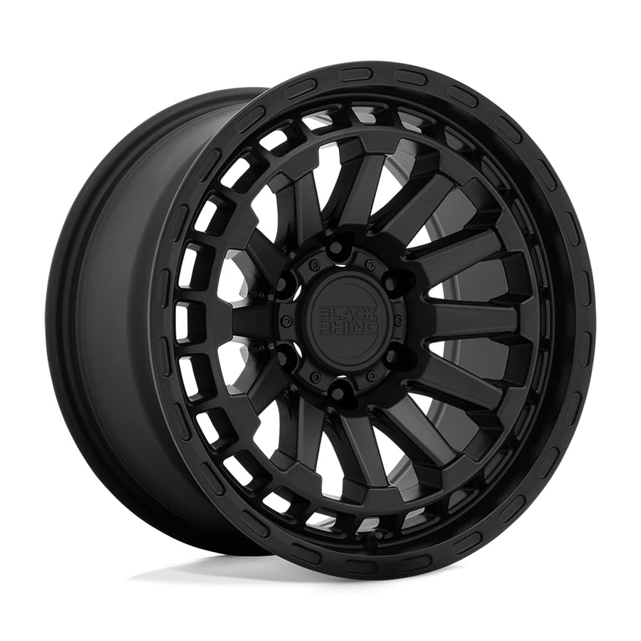 RAID Black Rhino Hard Alloys 17X8.5 6X4.5 5.46 18mm MATTE BLACK - 1785RAD006114M67