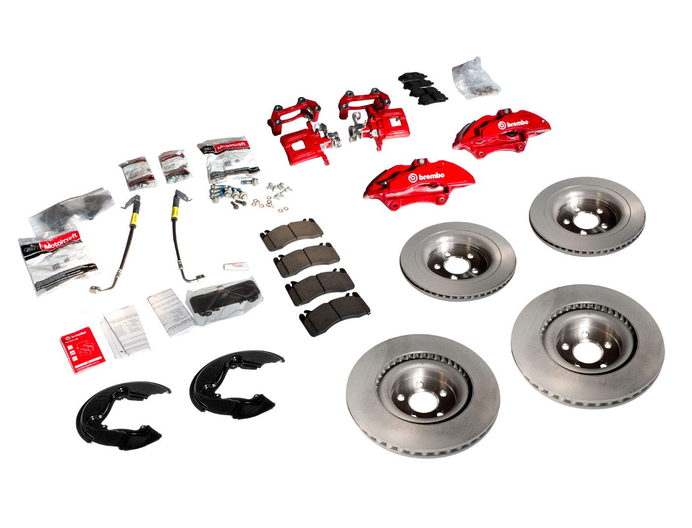 Bullitt M-2300-BUL 6 Piston Brake Kit made for Mustang 2015-2021