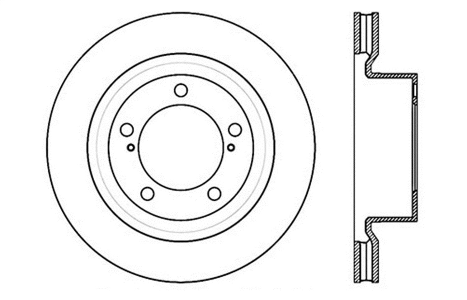 Brake Rotor StopTech (128.44156CR)