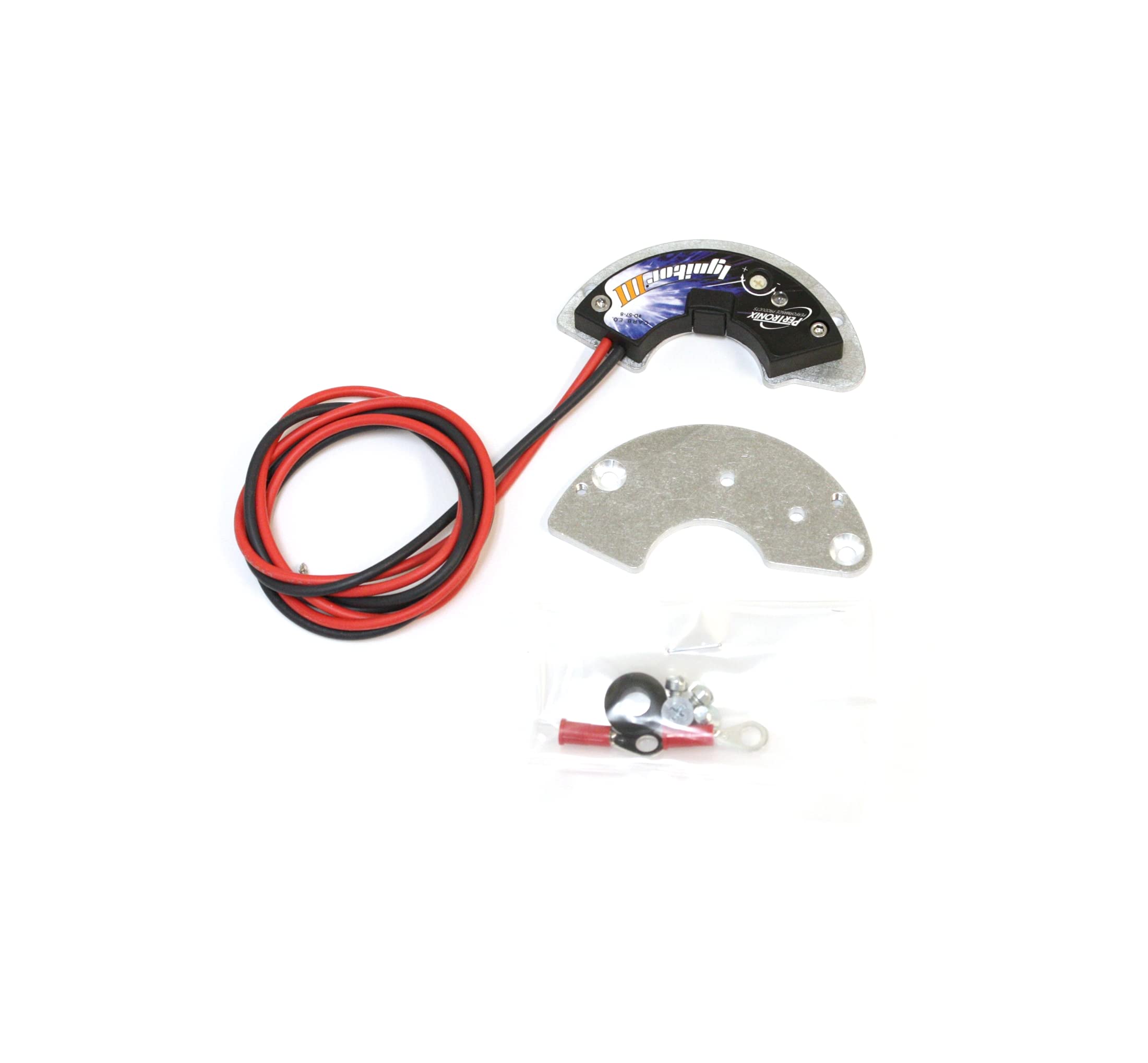Ignitor III Electronic Ignition Conversion Kit PerTronix 71181, Compatible with Delco 8 Cylinder, Adaptive Dwell Control for Multiple Spark with Digital Rev Limiter