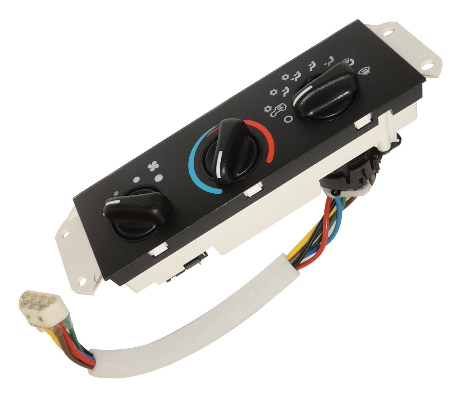 Crown Automotive Right Hand Drive 55037473AB Automotive HVAC (97-01 Tj Wrangler/02-04 Tj Wrangler Control Unit), Black