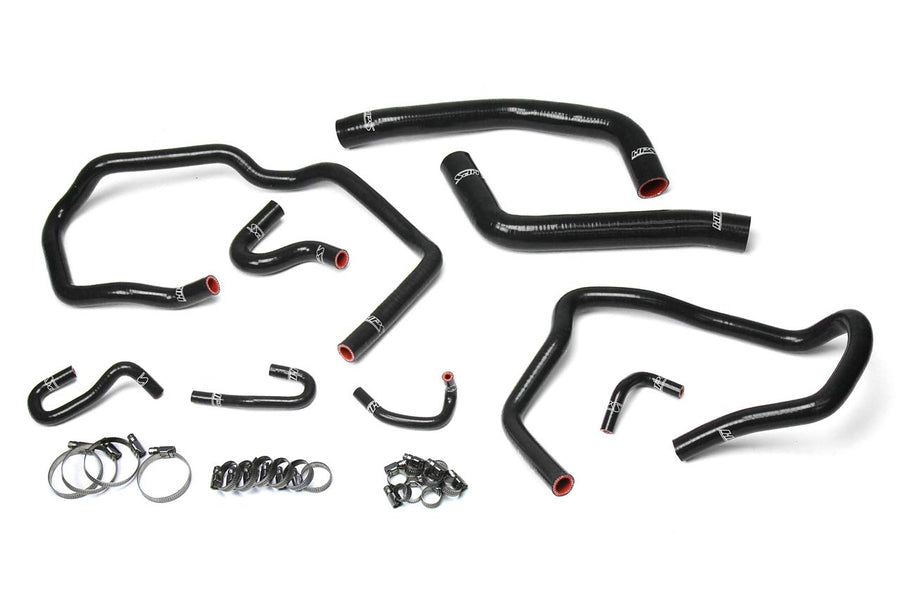 Black HPS 57-1611-BLK Silicone Radiator and Heater Hose Kit Coolant
