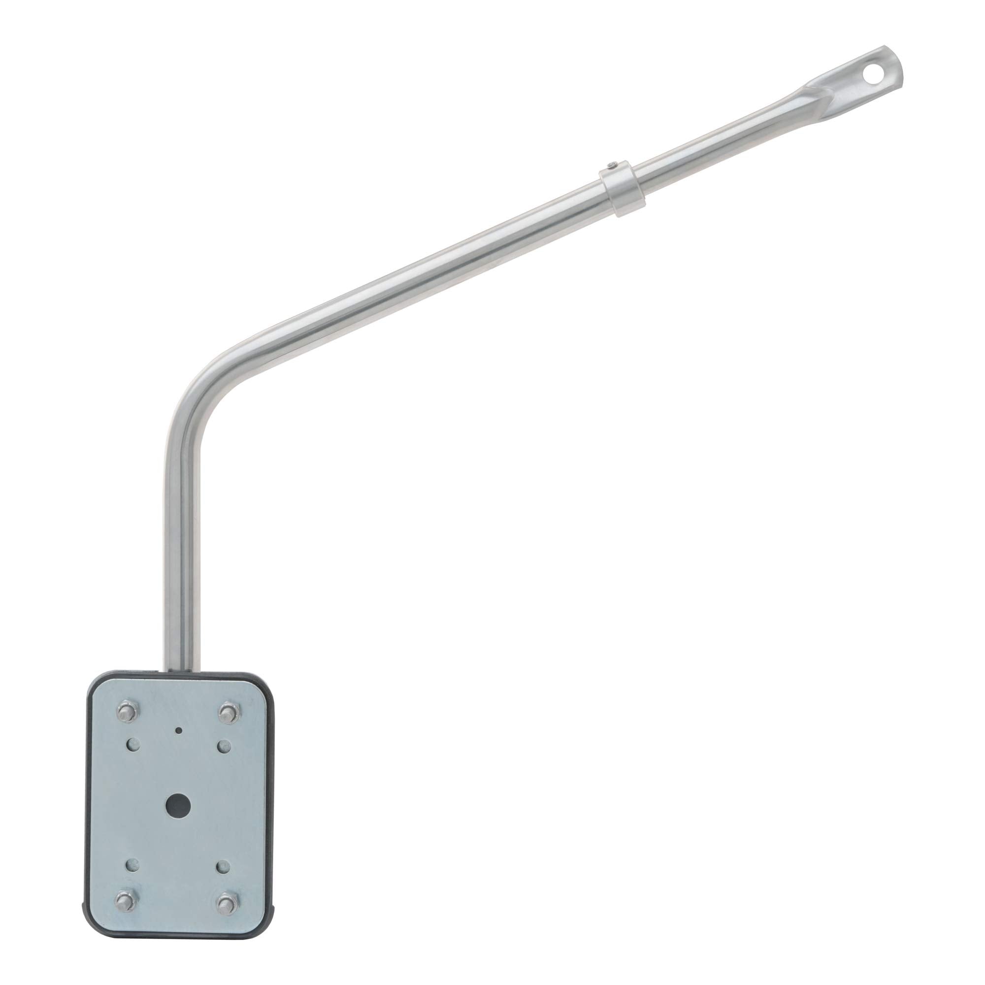 Hood-Mount RETRAC 604696 Stainless Steel Safety Mirror Mounting Assembly, 14 to 19-Inch Adjustment, Universal Driver or Passenger Side