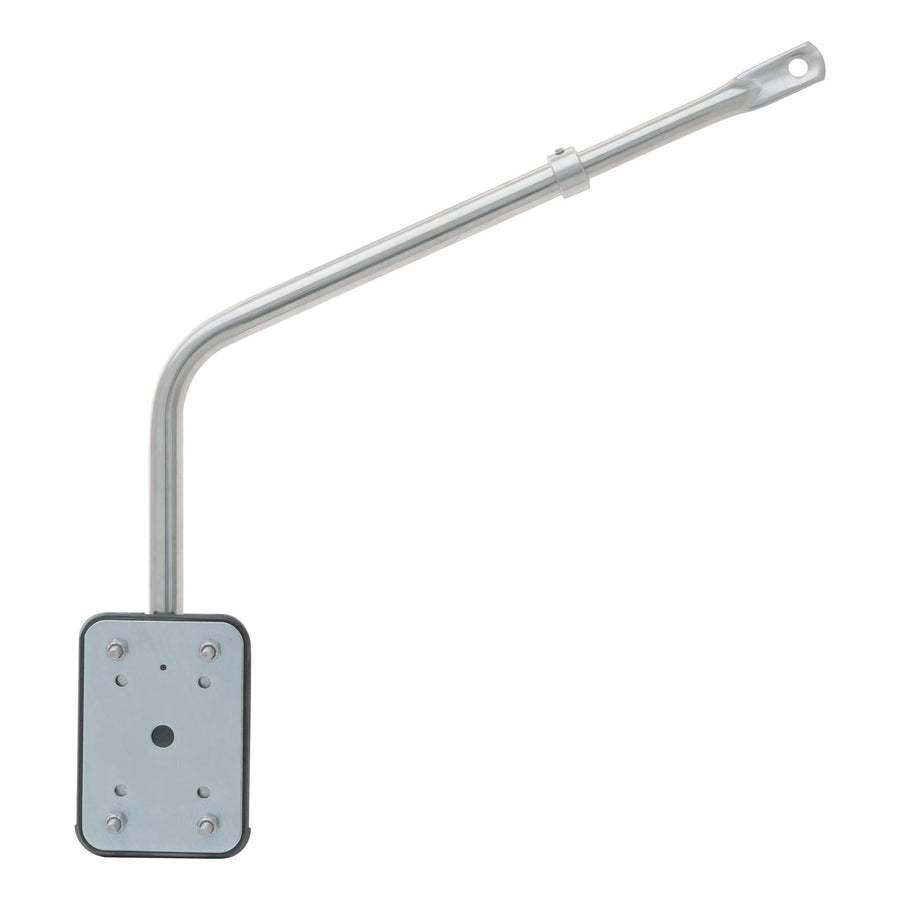 Hood-Mount RETRAC 604696 Stainless Steel Safety Mirror Mounting Assembly, 14 to 19-Inch Adjustment, Universal Driver or Passenger Side