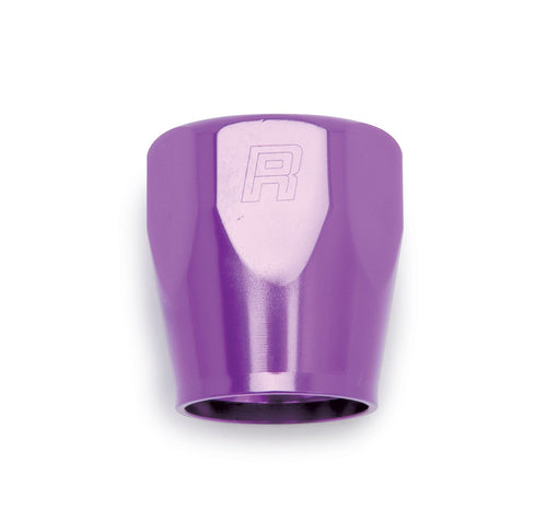 POLISHED HOSE END SOCKET -10 AN PURPLE ANODIZED (QTY OF 2)