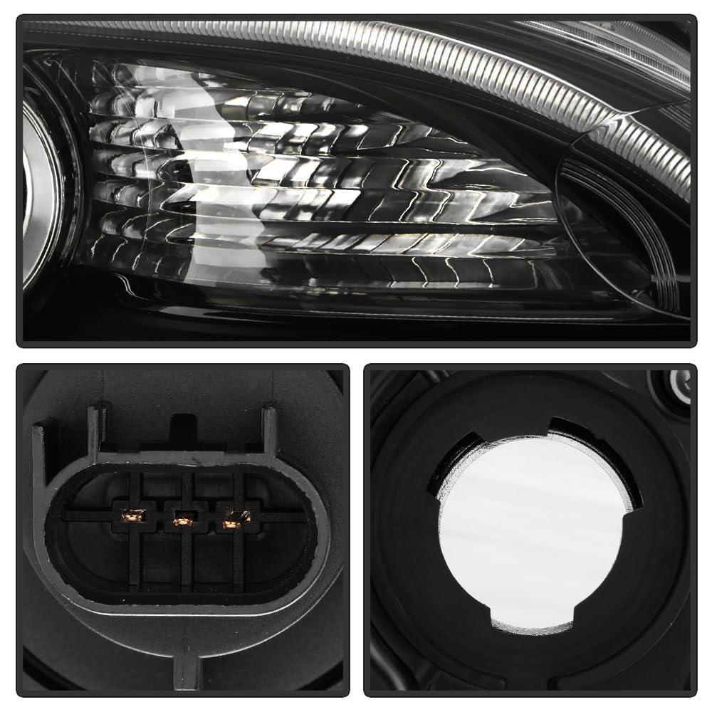 Chrysler 200 11-14 Halogen Headlight - OE Black Right Spyder (POE) CH2503275