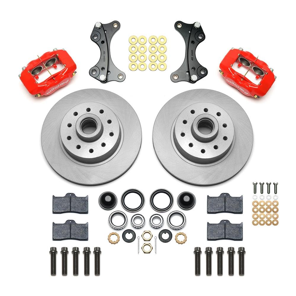 FDLI Kit Front,11.03" 1 PC Rotor&Hub - Red
