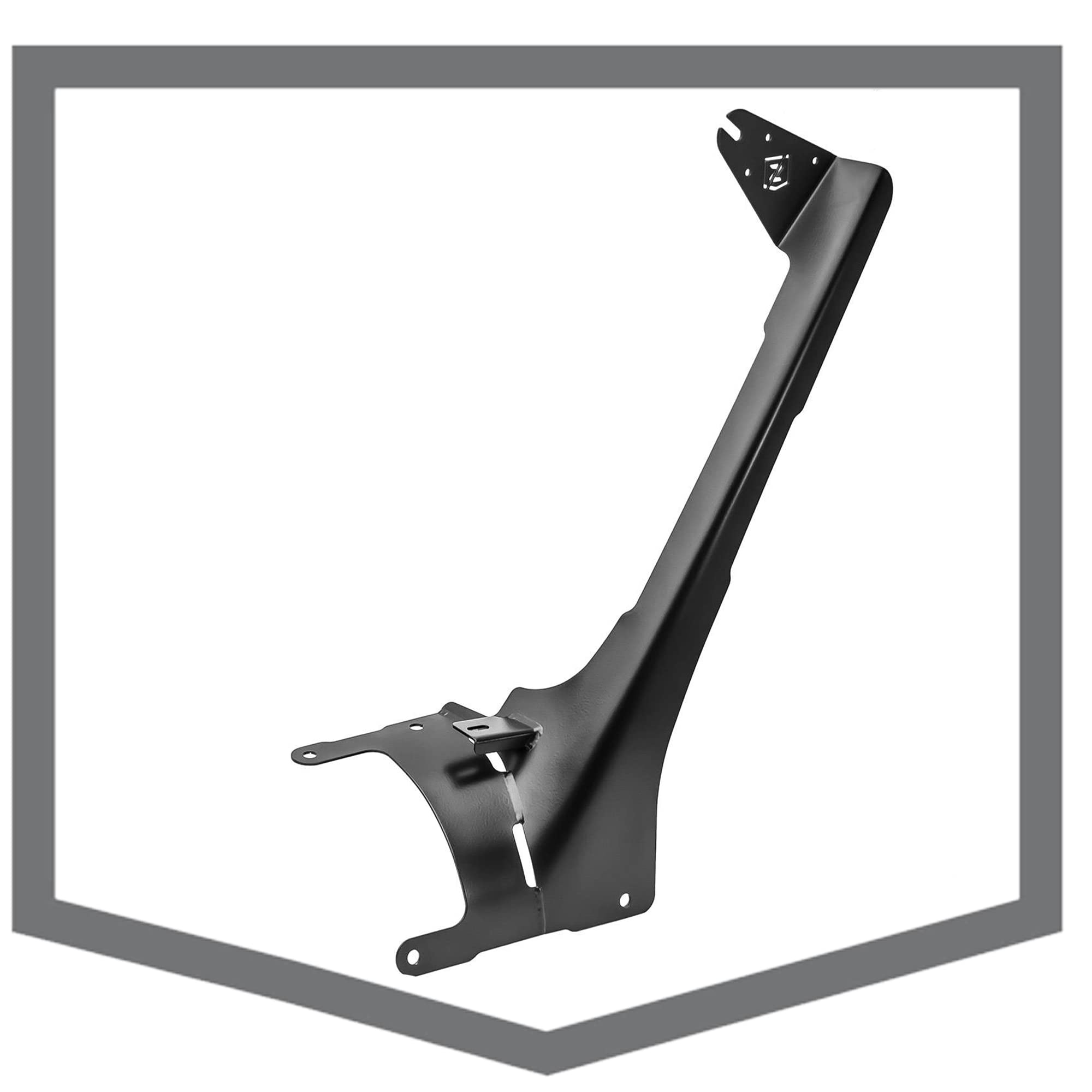 ZROADZ T-REX Z374831-BK2 Front Roof LED Bracket 2019-2022 Jeep Gladiator Black