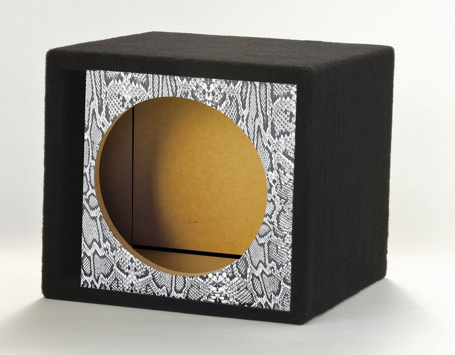 Atrend 12SVR-Reptile Style GFX Series Single Vented 10" Subwoofer Enclosure
