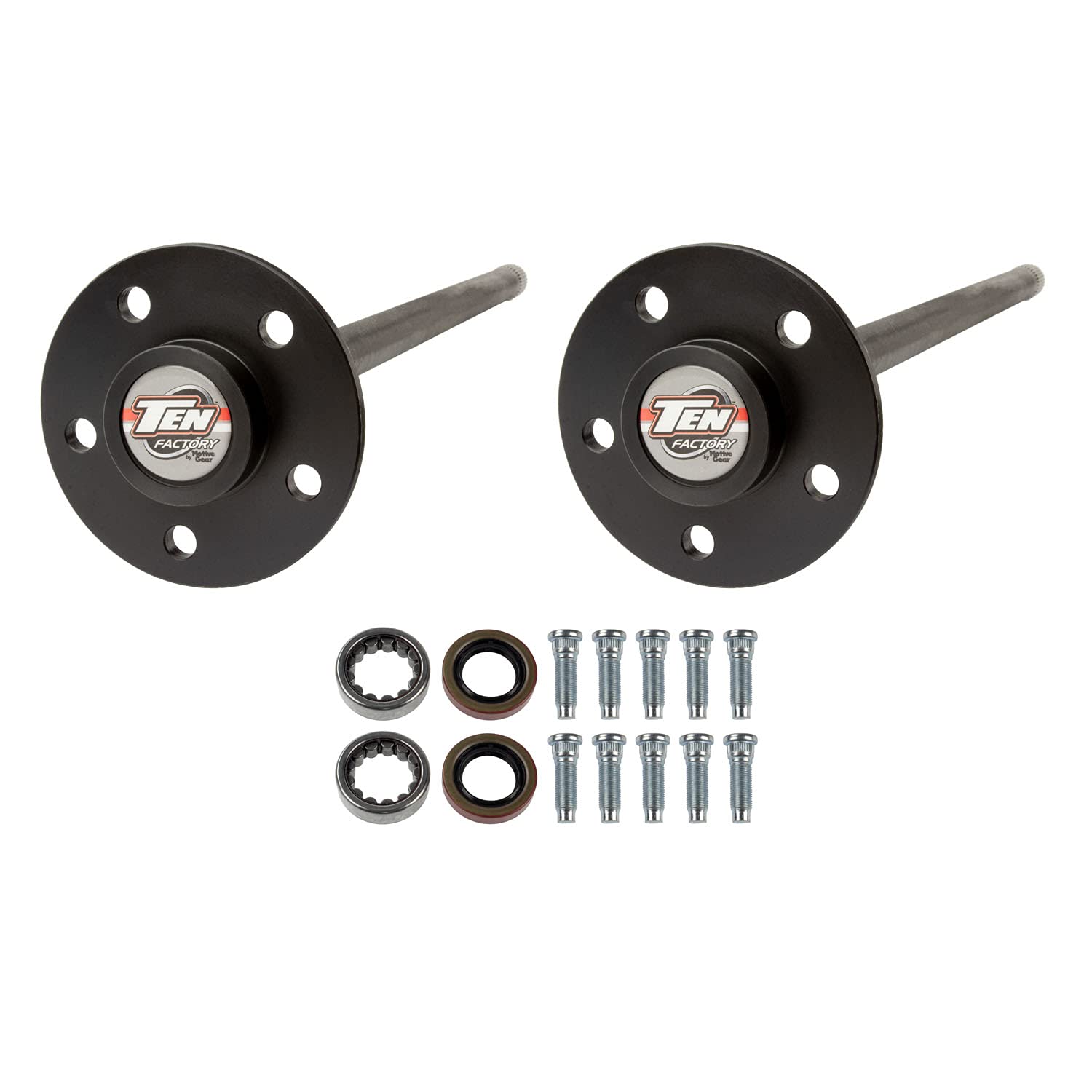 TEN Factory MG22187, Spline Drive Axle Shaft Assembly for Ford 8.8, Rear Kit 31 Spline, 5-Lug, 30.63" Length – Fits Ford Mustang (1999-2004) Replaces Alloy USA 12187
