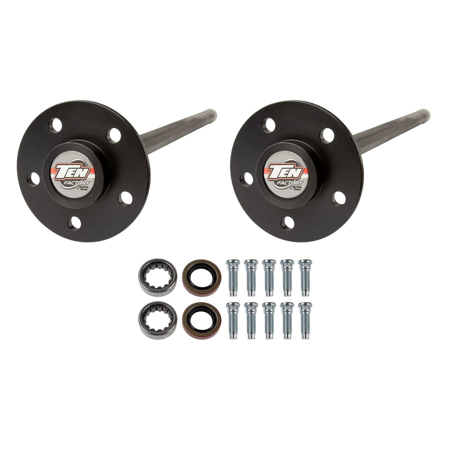 TEN Factory MG22187, Spline Drive Axle Shaft Assembly for Ford 8.8, Rear Kit 31 Spline, 5-Lug, 30.63" Length – Fits Ford Mustang (1999-2004) Replaces Alloy USA 12187