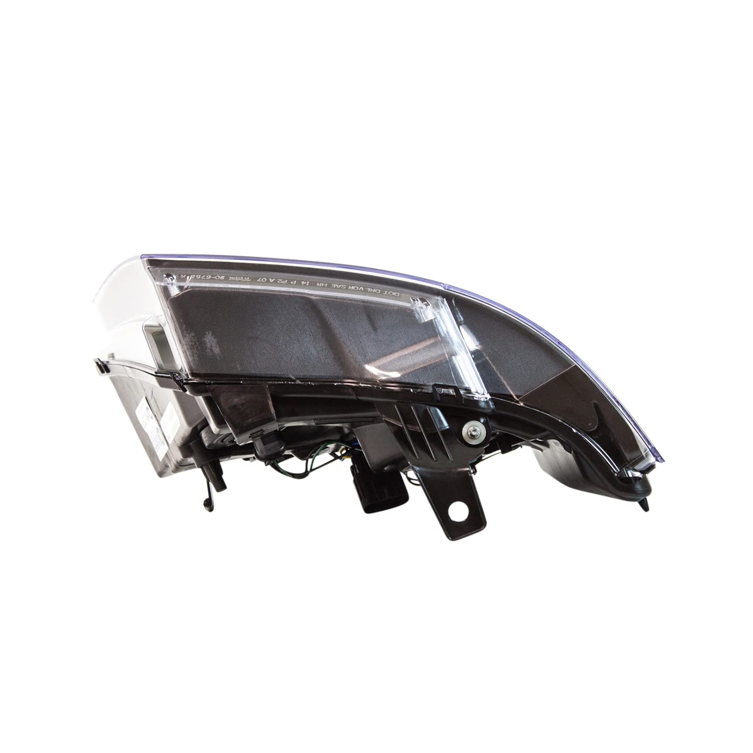 Right TYC Headlight Assembly Compatible with 2007-2014 Chevrolet Tahoe Suv