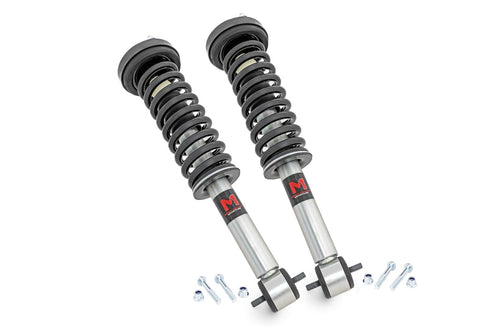 Rough Country M1 Struts Loaded for Ford F-150 (2014-2025) w/6" Lift - Adjustable Ride Height, Enhanced Handling & Control, Set of 2