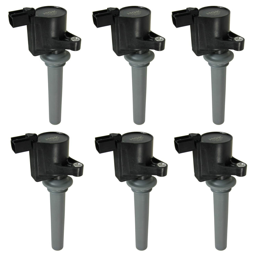 Coil-On-Plug Ignition Coil NGK U5060-6 (49175), Pack of 6