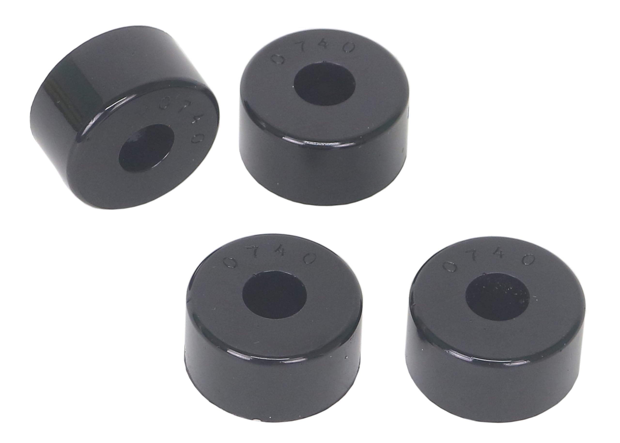 Black Nolathane Shock Absorber Bushing REV130.0020 (Front)