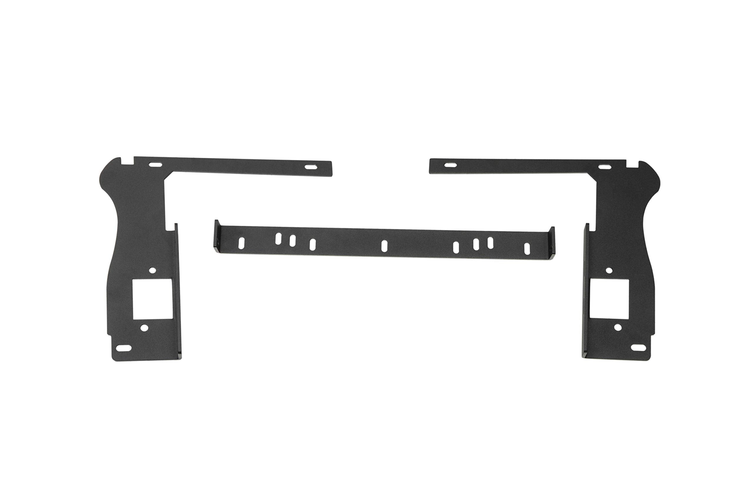 Grille LED Light Mount Rugged Ridge 11232.77 for 2018 to Current Jeep Wrangler JL and Gladiator