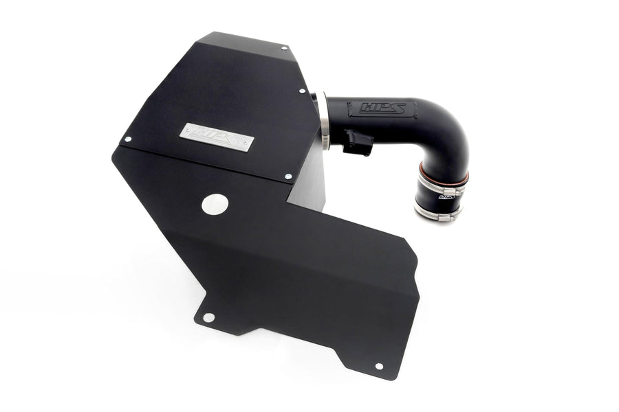 Black HPS Air Intake Kit with Heat Shield Cool Ram Compatible for 2024 Toyota Tacoma 2.4L Turbo, 827-779WB
