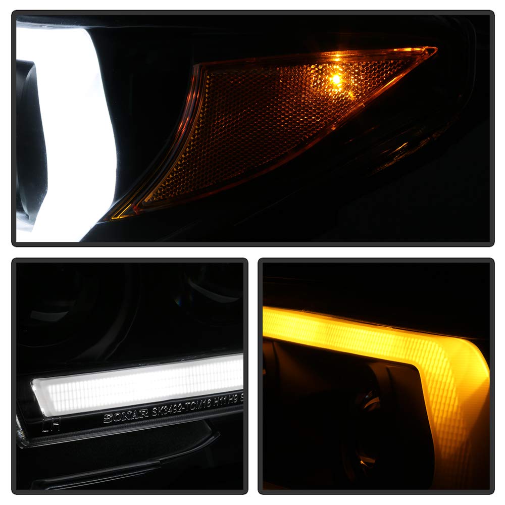 Projector Headlight Spyder - (PRO-YD-TT16-LB-BK)
