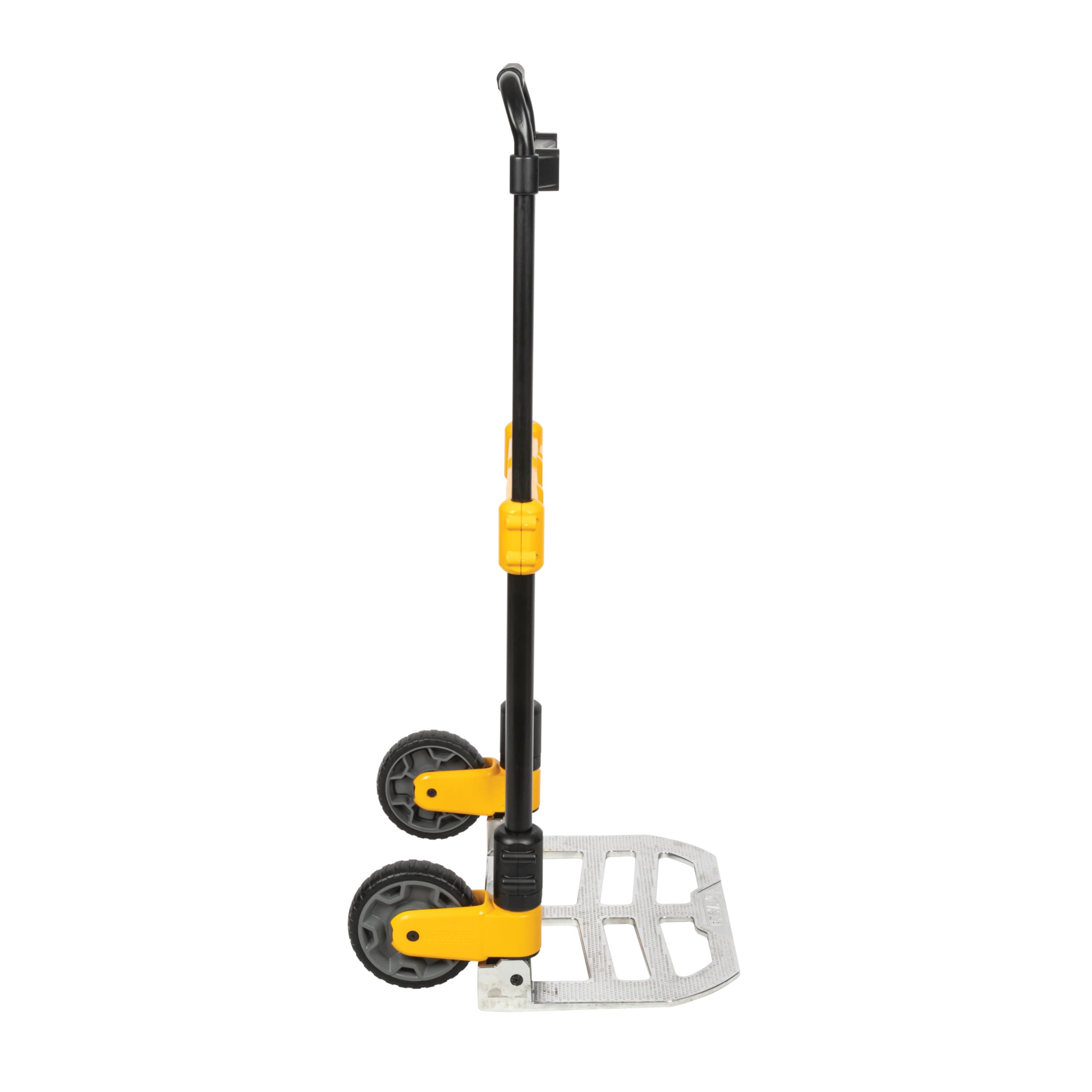 DEWALT Moving Dolly and Folding Hand Truck, 420-lb Capacity Utility Cart, Heavy-Duty Steel Frame, Telescoping Handle, Flat-Free 7-inch Wheels