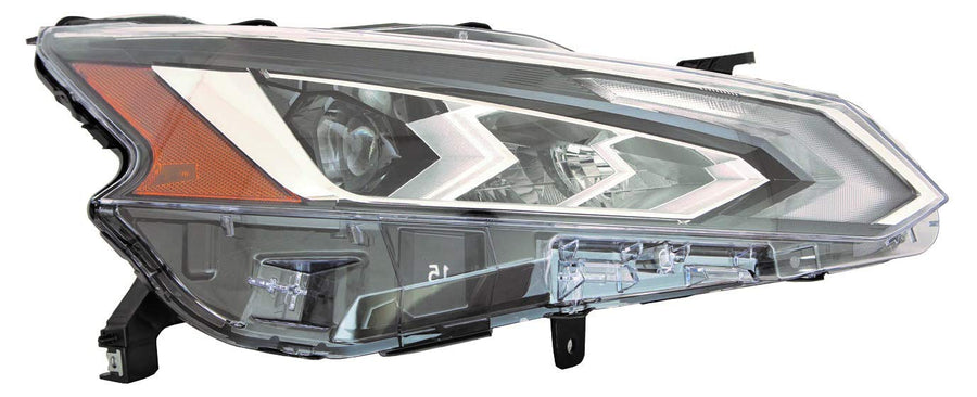 For Nissan Altima 19 ACK Automotive Headlight LED without Auto Leveling US Passenger Side CAPA
