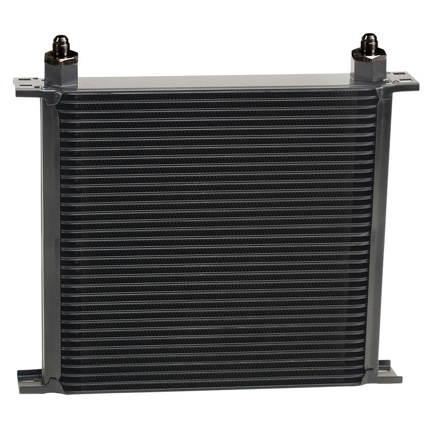 KIT-Stack Derale 53486 Plate Cooler 34 Row (-6AN 90° Swivel)