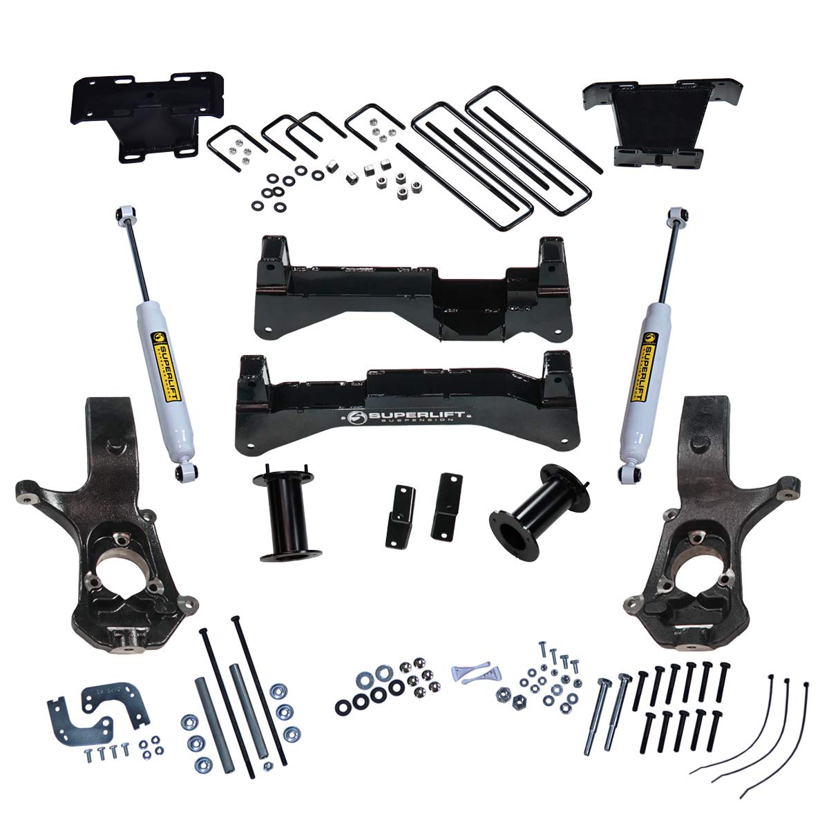 GM SUPERLIFT Component Box 07-15 8' Lift Kit Front