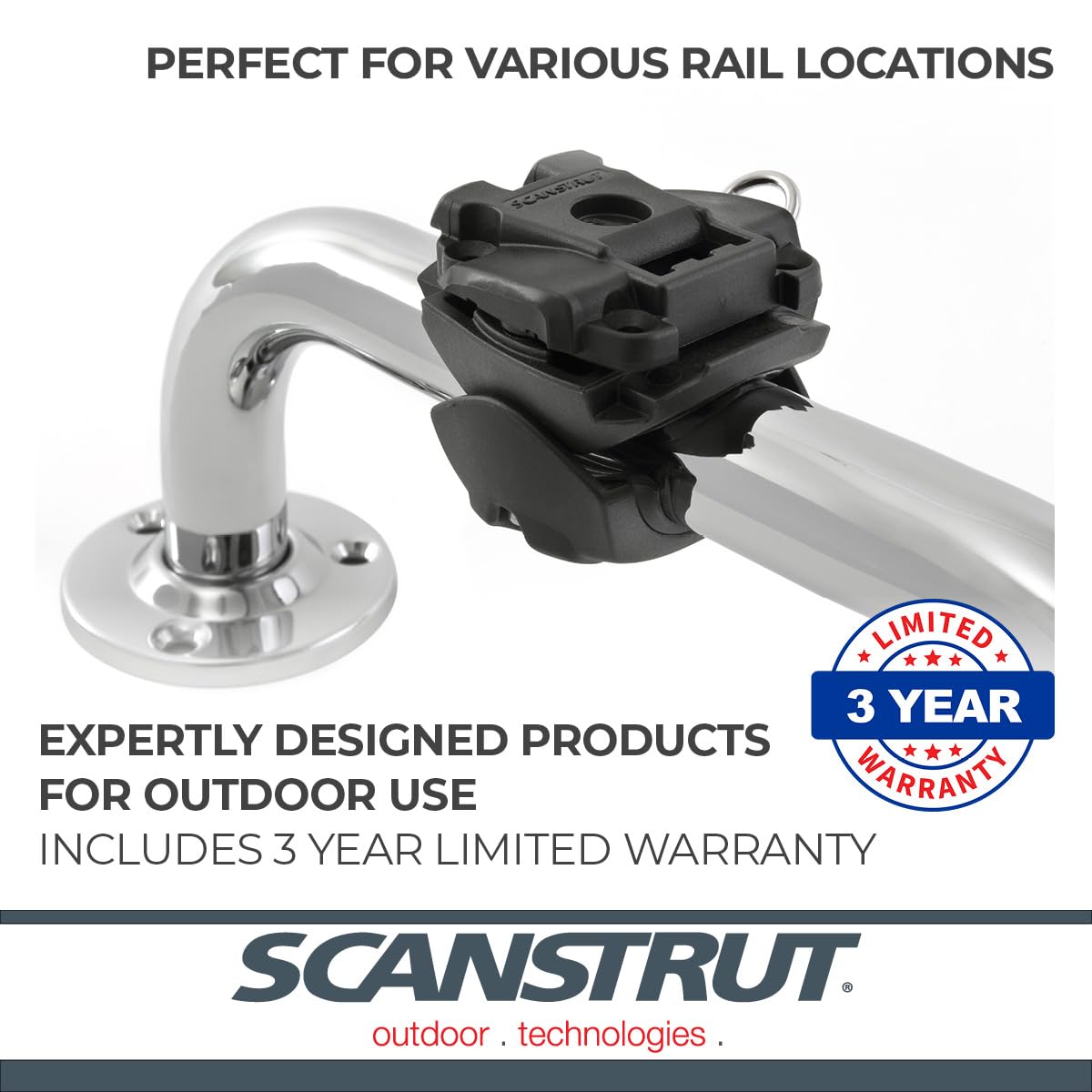 Rokk Mini Rail Mount Scanstrut RLS-402