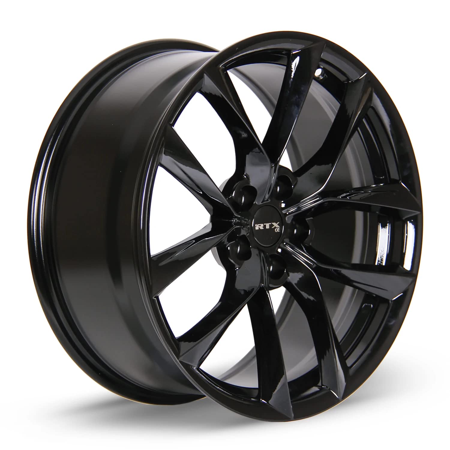 Custom RTX Wheel - 19x8.5, 35 Offset, 5x114.3 Bolt Pattern, 64.1mm Hub - Gloss Black Rim