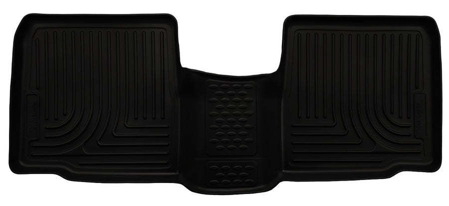 Weatherbeater Husky Liners Floor Mats | Fits 2015-2019 Ford Explorer | 2nd Row, 1-pc Black - 14761
