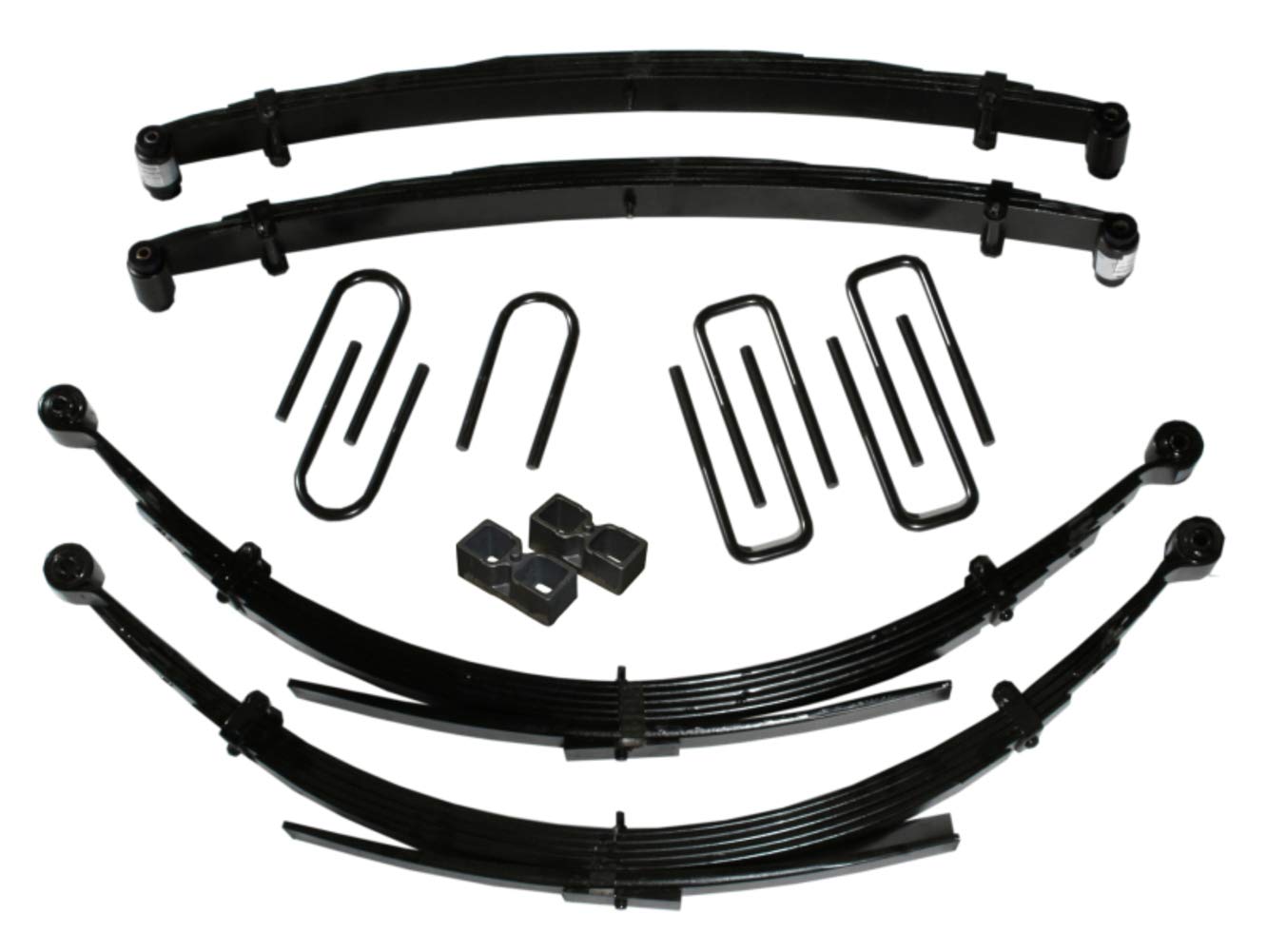 Skyjacker Lift Components D492CDKS - Skyjacker 4WD Suspension Lift Kits Suspension Lift - 4WD - 4.0 in. Front - Leveled Rear - Dodge - W250 - W350 Pickup 1992-93 - Diesel - Kit