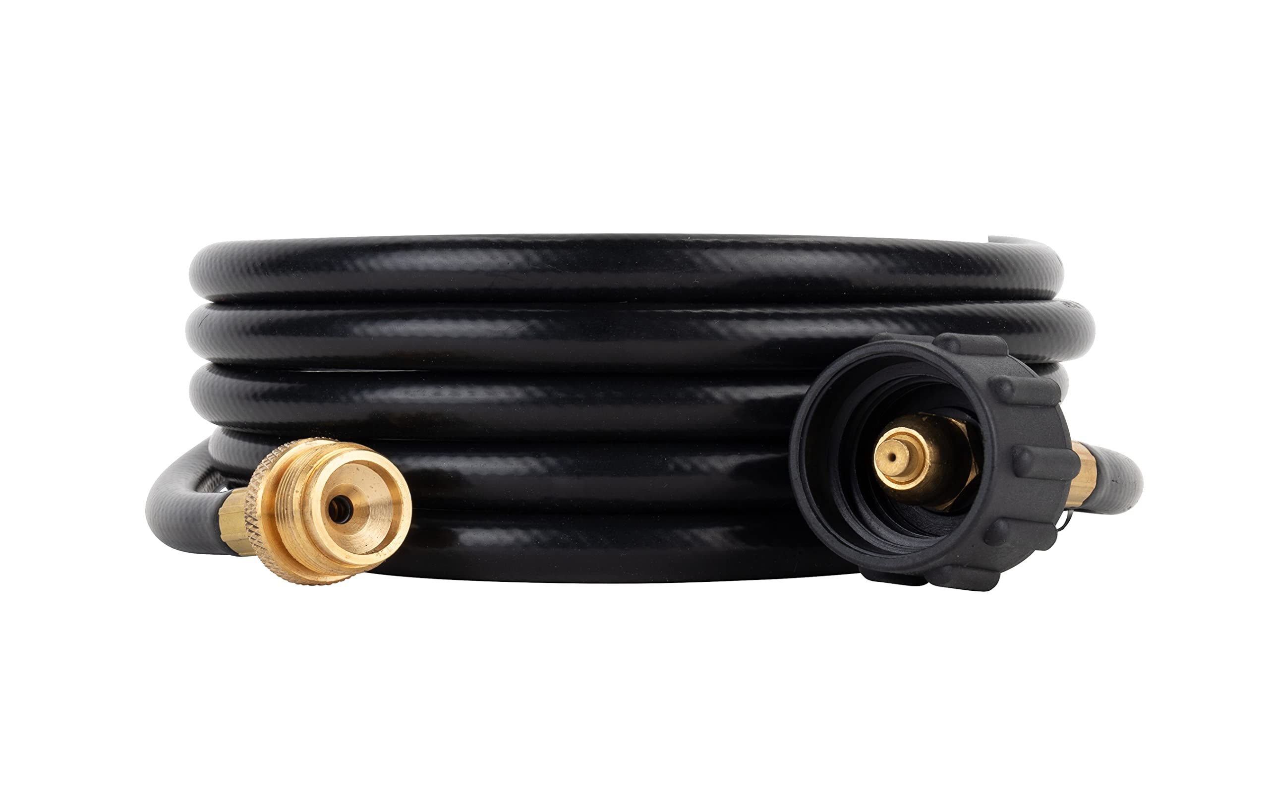 12' Camco Propane Hose Assembly - Acme x 1"-20 Male Throwaway Cylinder Thread