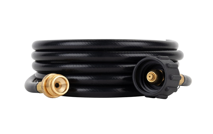 12' Camco Propane Hose Assembly - Acme x 1"-20 Male Throwaway Cylinder Thread