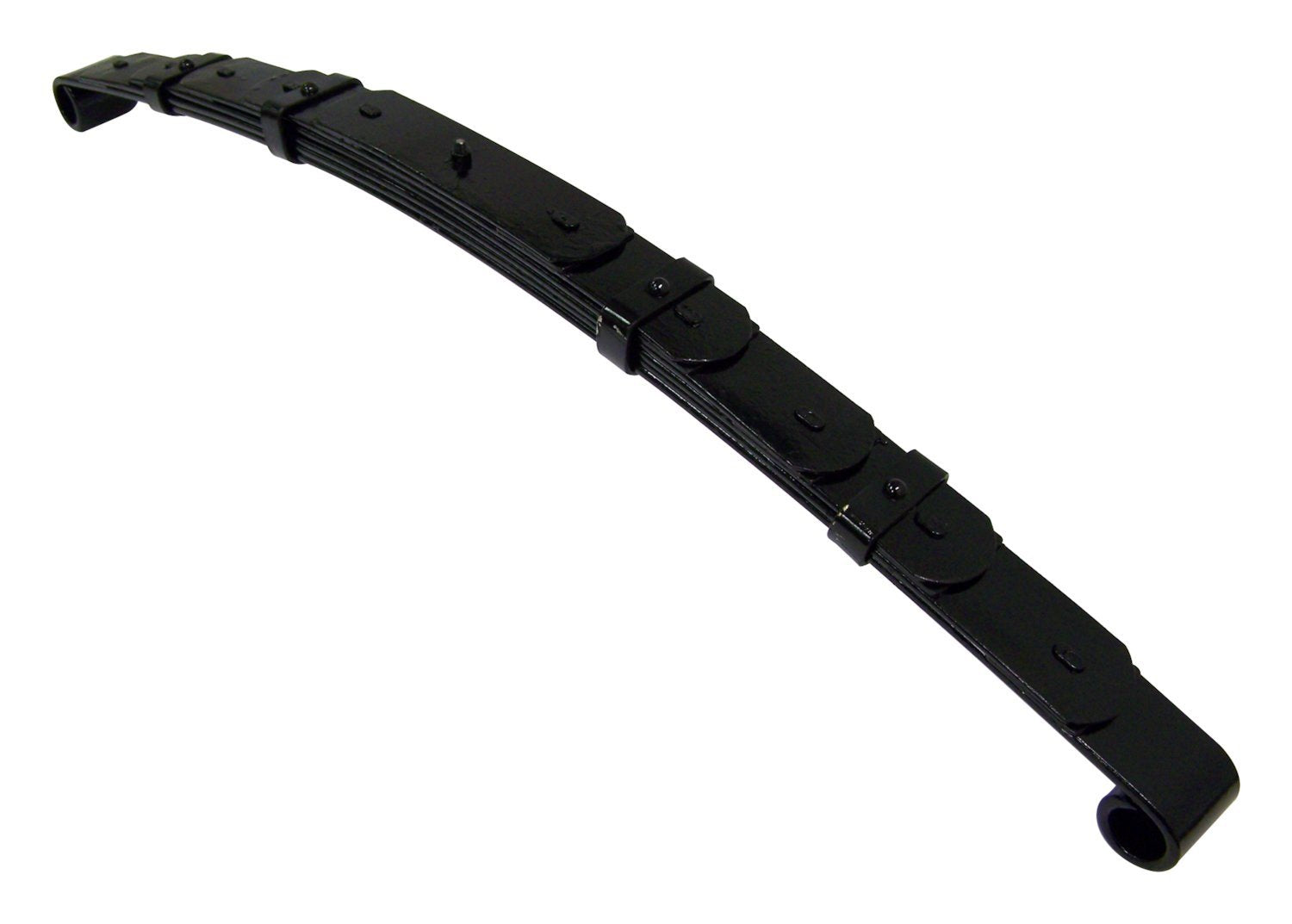 Automotive Crown Leaf Spring Assembly Suspension, black