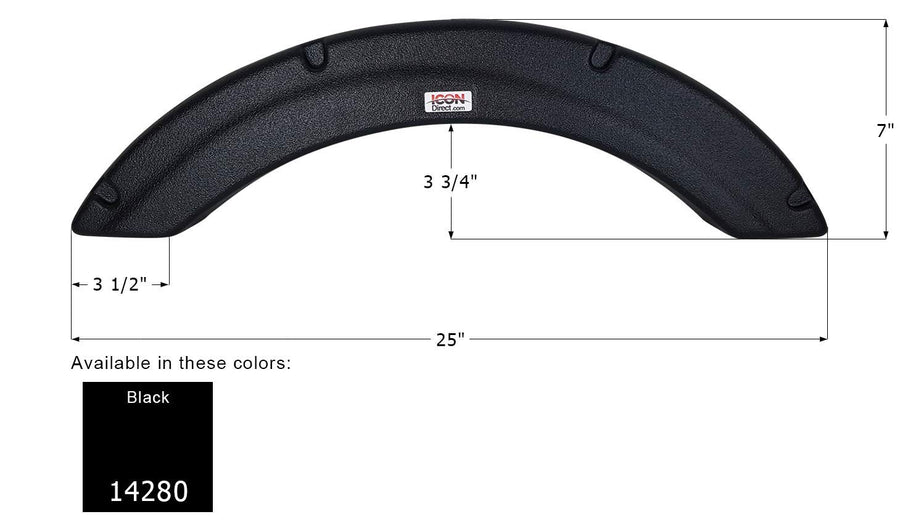 Fender Skirt ICON, Single, Palomino, FS4280, Black, LH