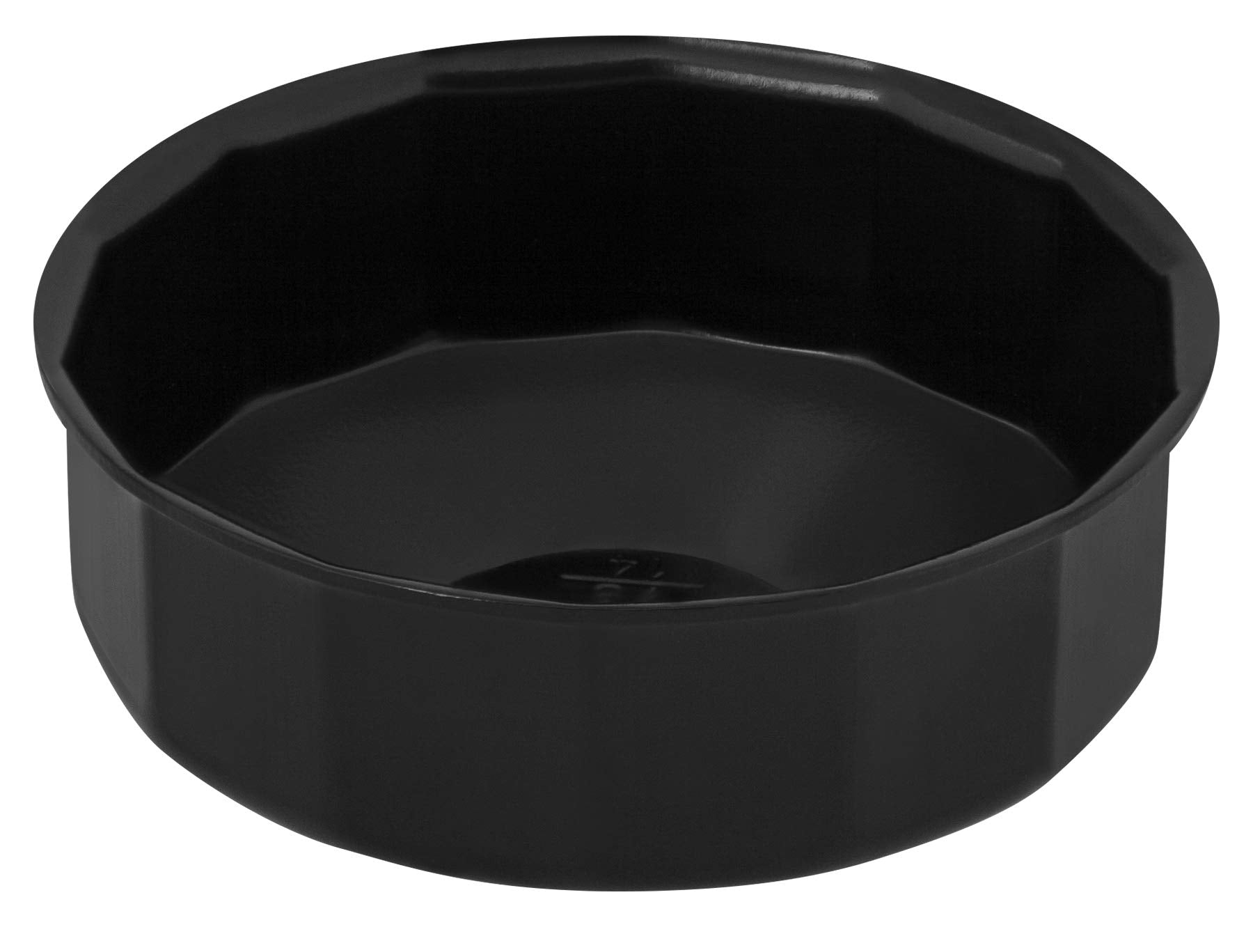 W54108 Performance Tool Steel Oil Filter Wrench, Fits Multiple Brands, for 3/8-Inch Drive Tool, Durable Construction for Strength