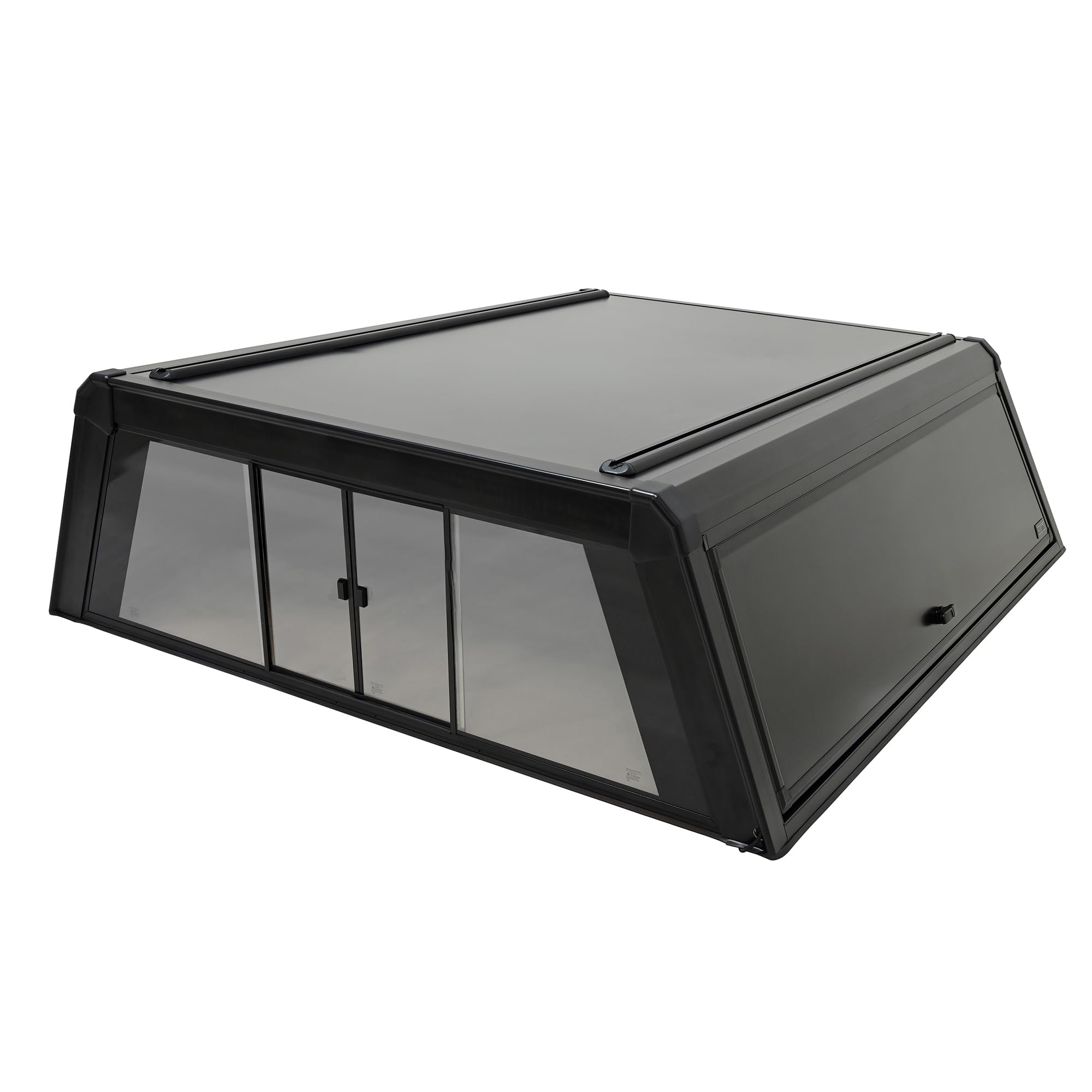 EXP Truck Cap Westin 16-14685S with Sliding Front Glass fits 2023-2026 F-250 F-350 6'8" Bed Matte Black