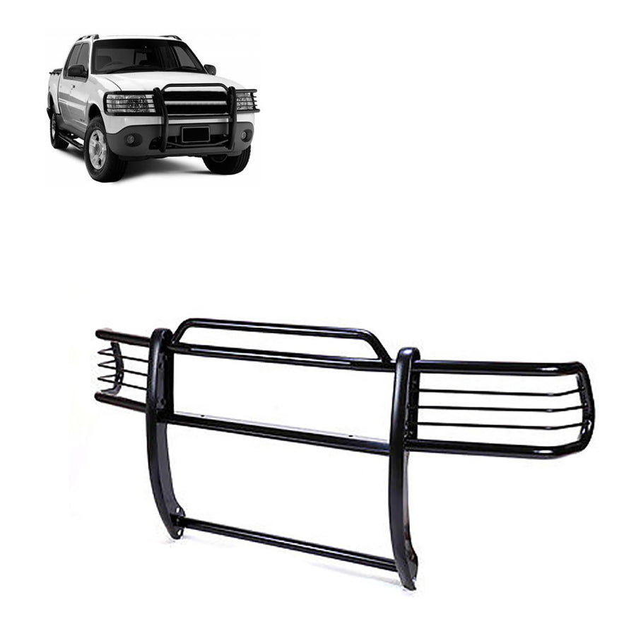 Bumper Guard Black Horse Grille brush Modular Compatible with 2001-2003 Ford Explorer Sport|2001-2005 Ford Explorer Sport Trac-17FJ24MA