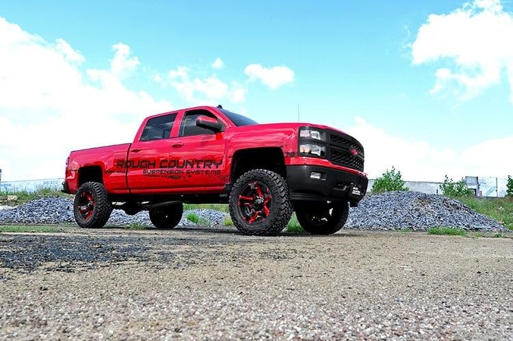 7" Lift Kit Rough Country with Vertex Coilovers/Vertex Shocks for Chevy Silverado & GMC Sierra 1500 (2014-2016)