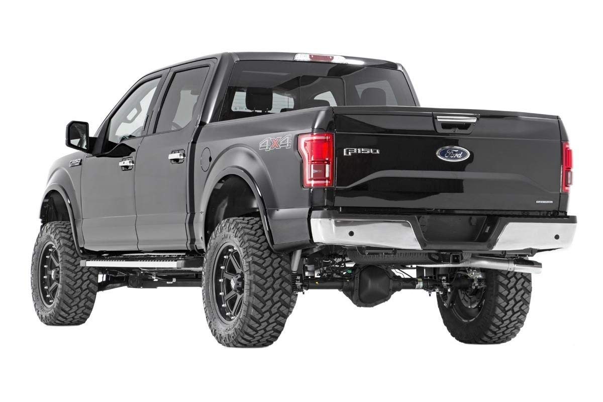 Rough Country 6" Lift Kit with Vertex Shocks & Vertex Coilovers for Ford F-150 4WD (2015-2020) - Suspension Upgrade