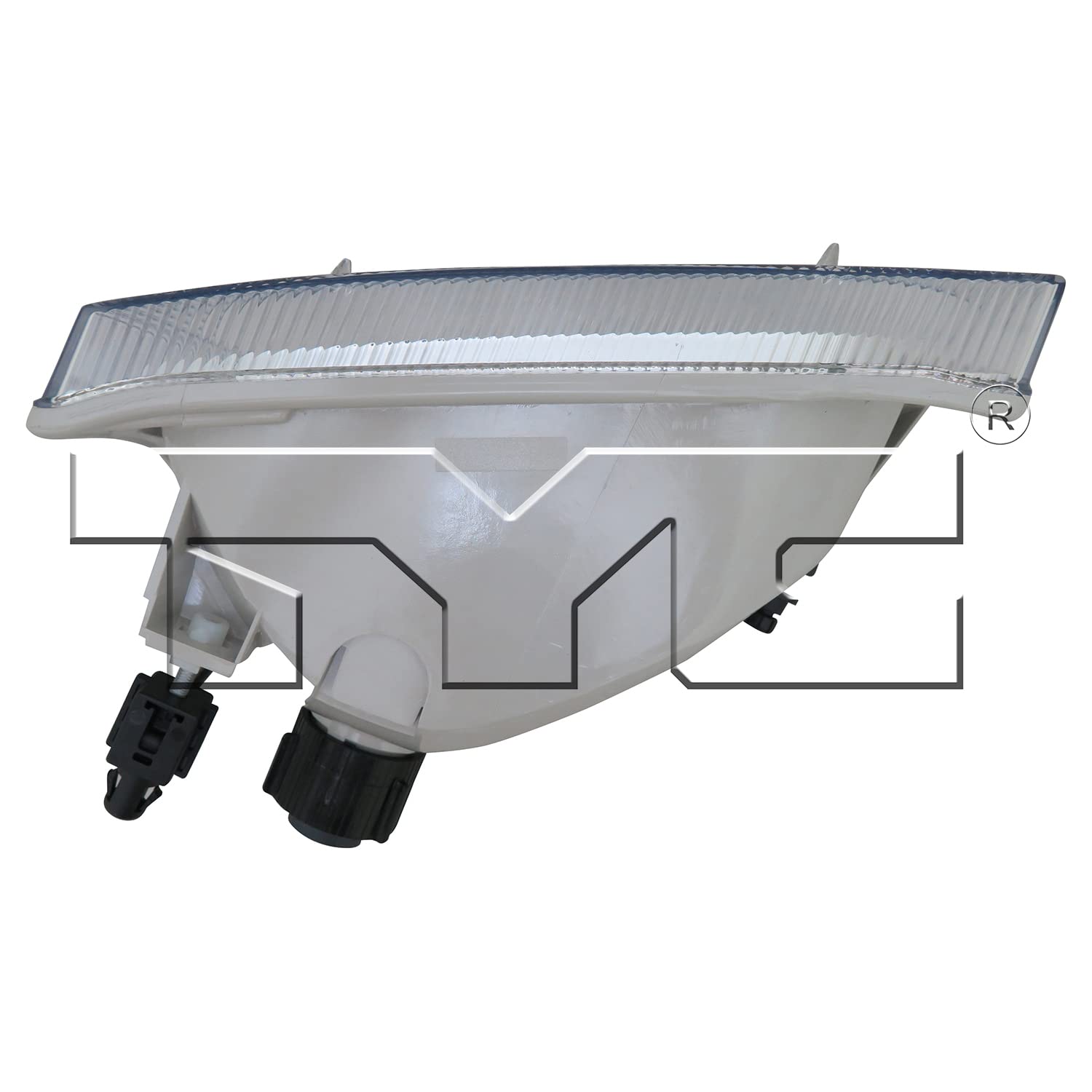 Right TYC Headlight Assembly Compatible with 2002-2004 Ford F- Series Pickup (Hvy Dty)