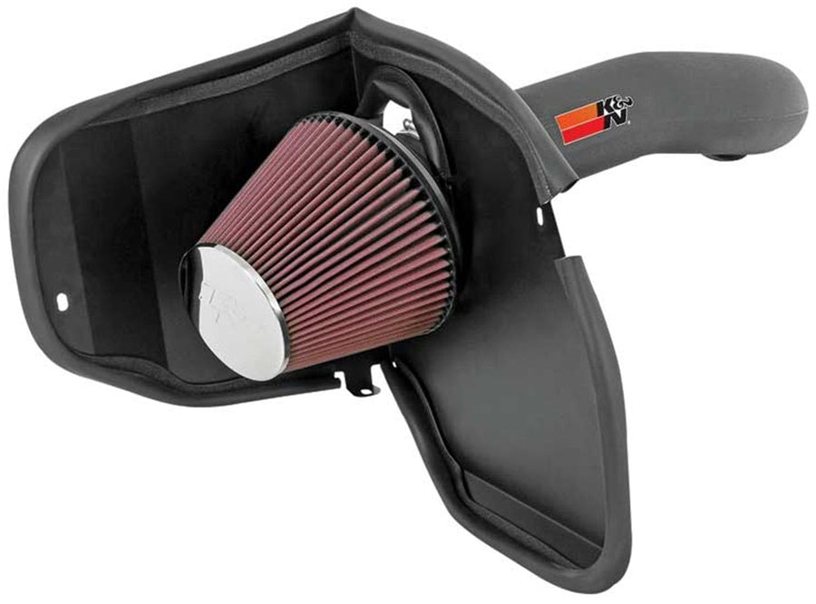 Cold Air Intake System K&N: High-Flow Air-Filter, Increase Performance & Horsepower: Compatible with 2008-2009 JEEP Liberty, 57-1559