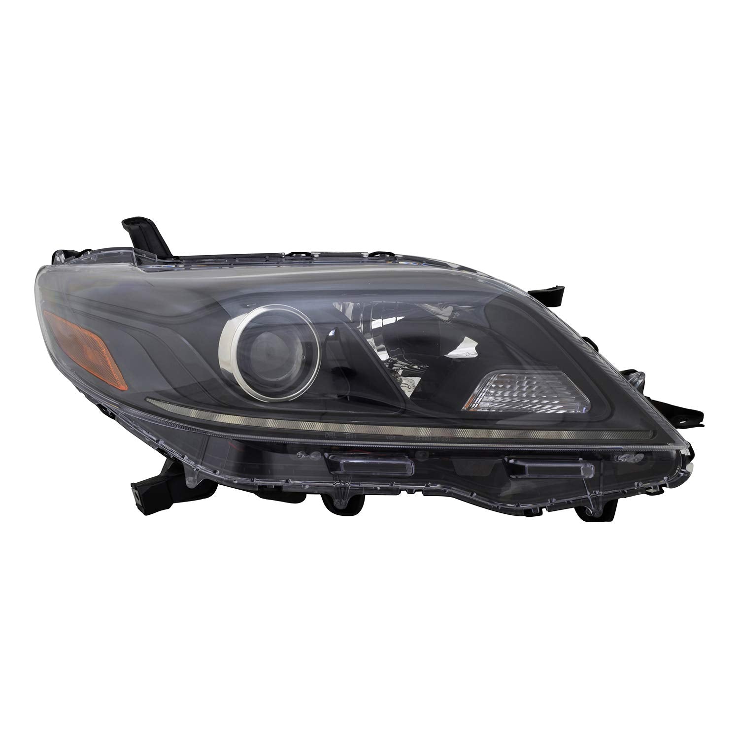 Right-Side TYC 20-9627-80 Headlight Assembly Compatible with 2020-2020 Toyota Sienna