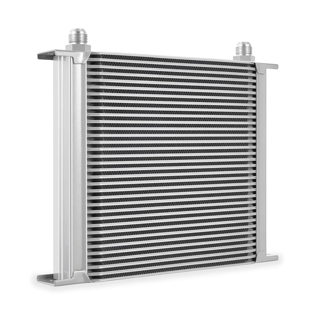 34-Row Mishimoto Universal Oil Cooler, Silver