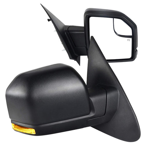 Power Heated LED Signal Side Mirrors Spec-D Tuning Compatible with 2003-2006 Ford Expedition, Left + Right Pair