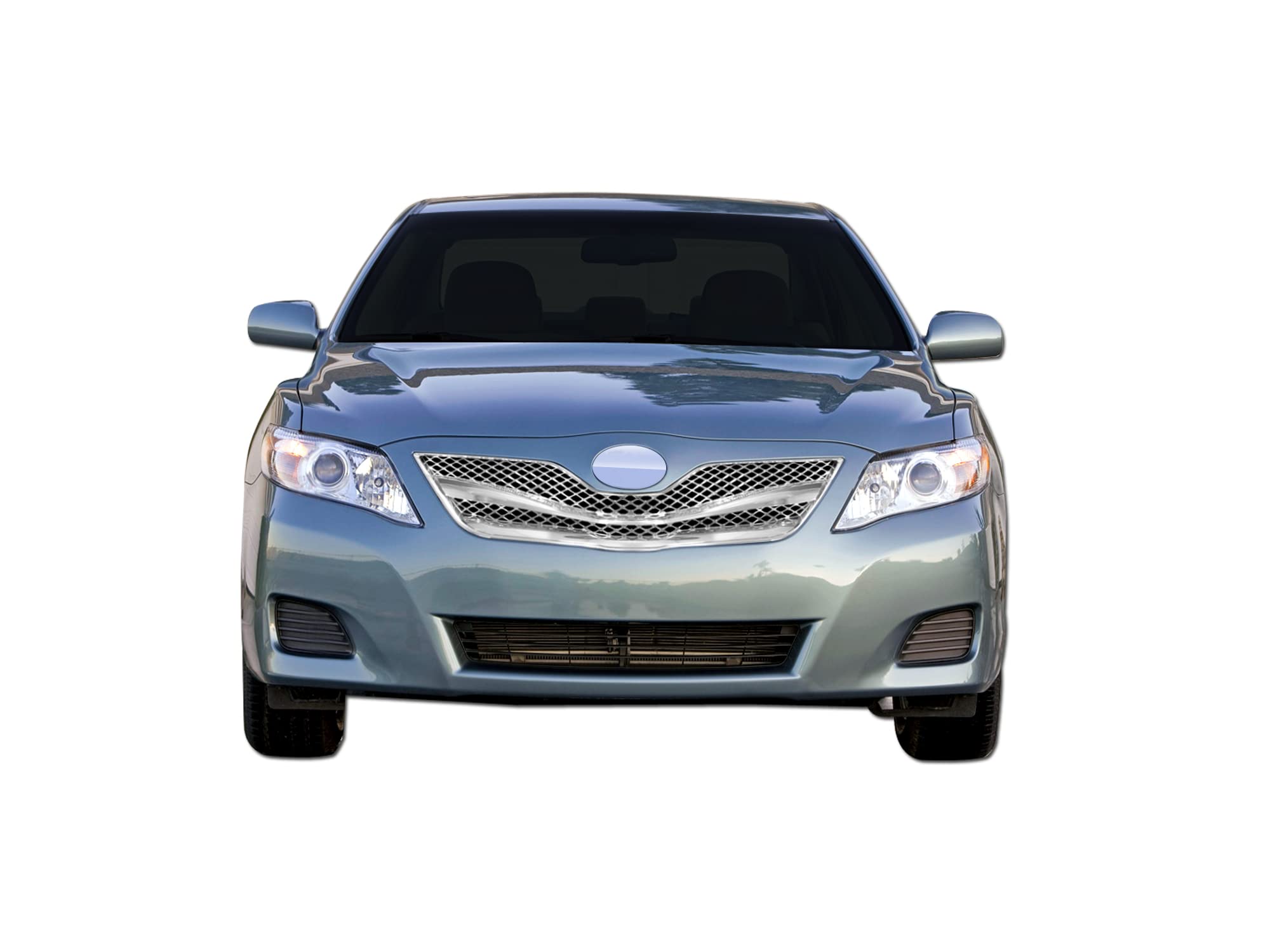 7150102 Armordillo USA Mesh Grille Fits 2010-2011 Toyota Camry-Chrome