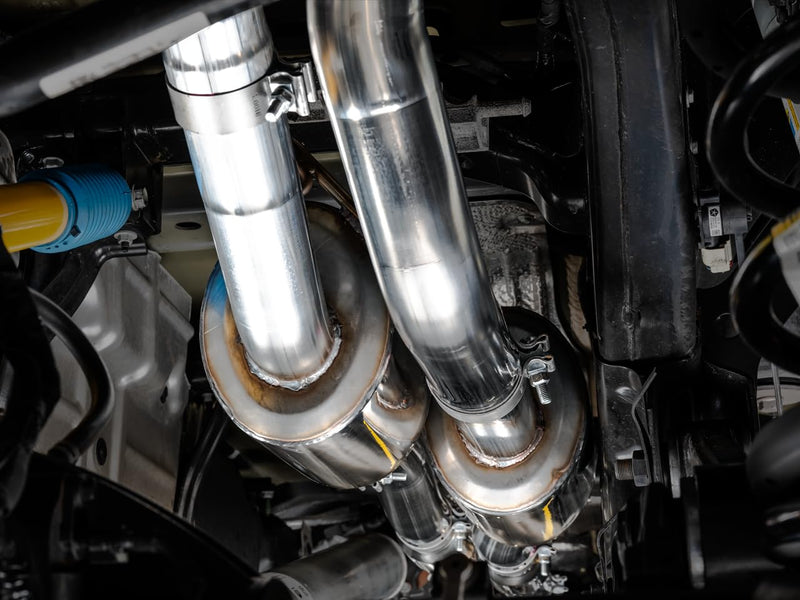 2021 RAM 1500 TRX AWE Tuning 0FG Cat-Back Exhaust - Chrome Silver Tips - 3015-32004