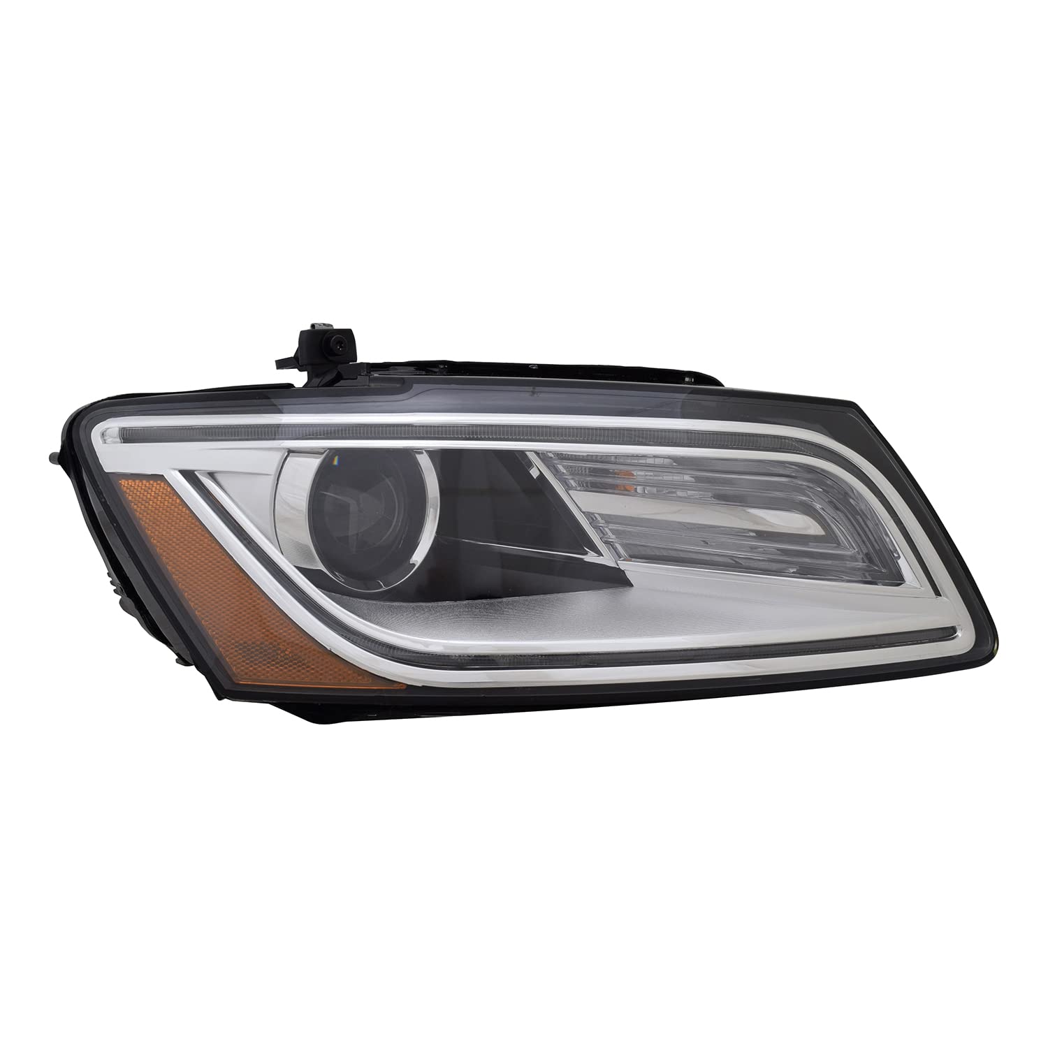 Right TYC Headlight Assembly Compatible with 2013-2017 Audi Q5