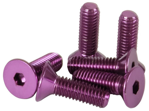 Steering Wheel Screw Kit NRG Innovations SWS-100PP (Upgrade Purple "CONICAL")